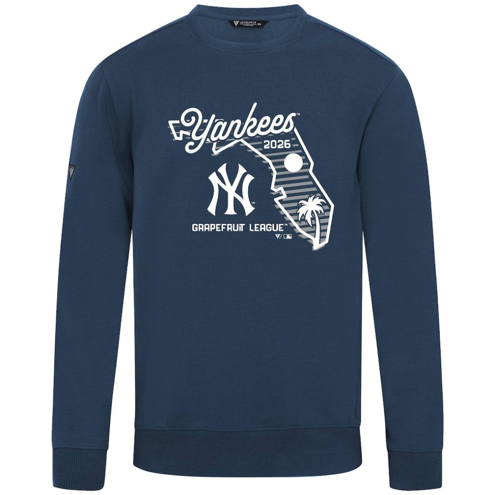New York Yankees Levelwear Zane Sunrise Sweatshirt - MLB