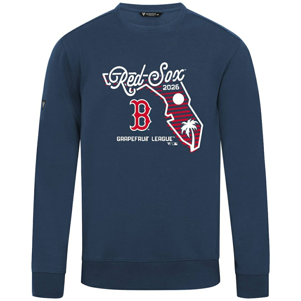 Boston Red Sox Levelwear Zane Sunrise Sweatshirt - MLB