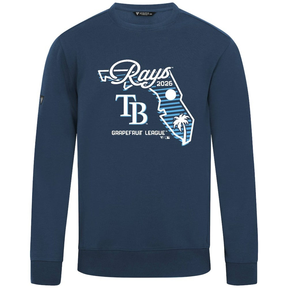 Tampa Bay Rays Levelwear Zane Sunrise Sweatshirt - MLB
