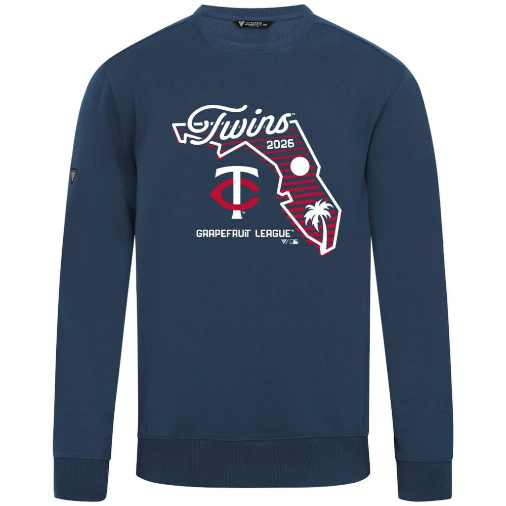Minnesota Twins Levelwear Zane Sunrise Sweatshirt - MLB