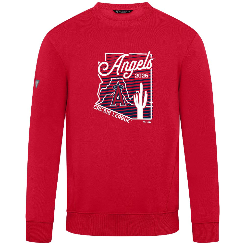 Los Angeles Angels Levelwear Zane Sunrise Sweatshirt - MLB