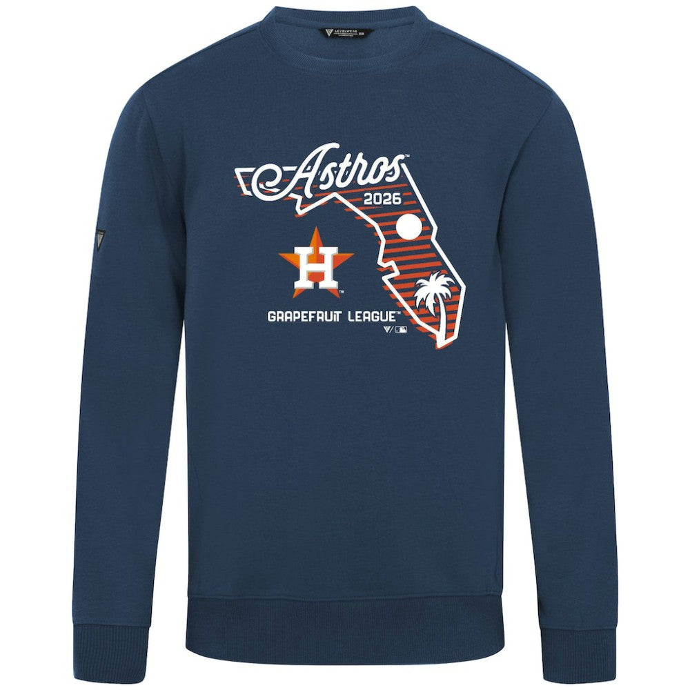 Houston Astros Levelwear Zane Sunrise Sweatshirt - MLB