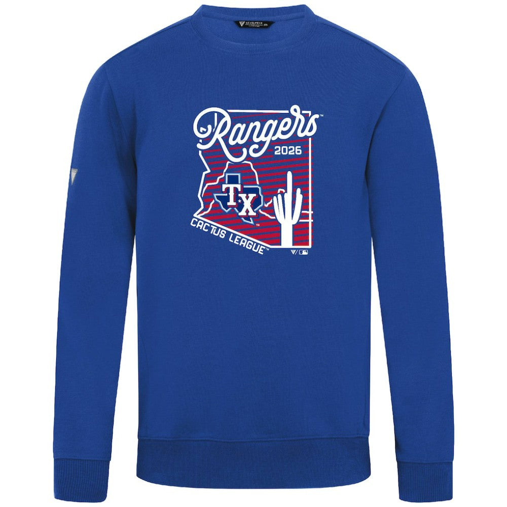 Texas Rangers Levelwear Zane Sunrise Sweatshirt - MLB