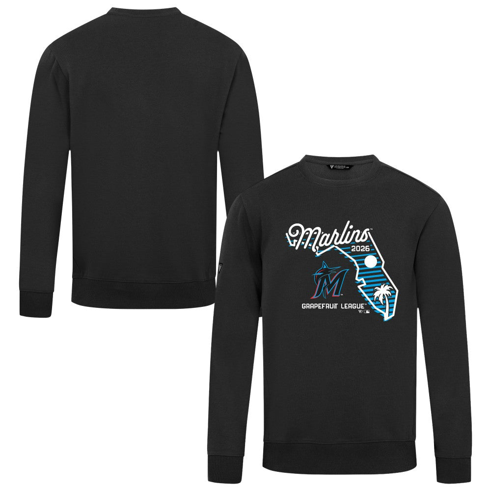 Miami Marlins Levelwear Zane Sunrise Sweatshirt - MLB