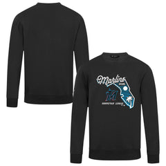 Miami Marlins Levelwear Zane Sunrise Sweatshirt - MLB