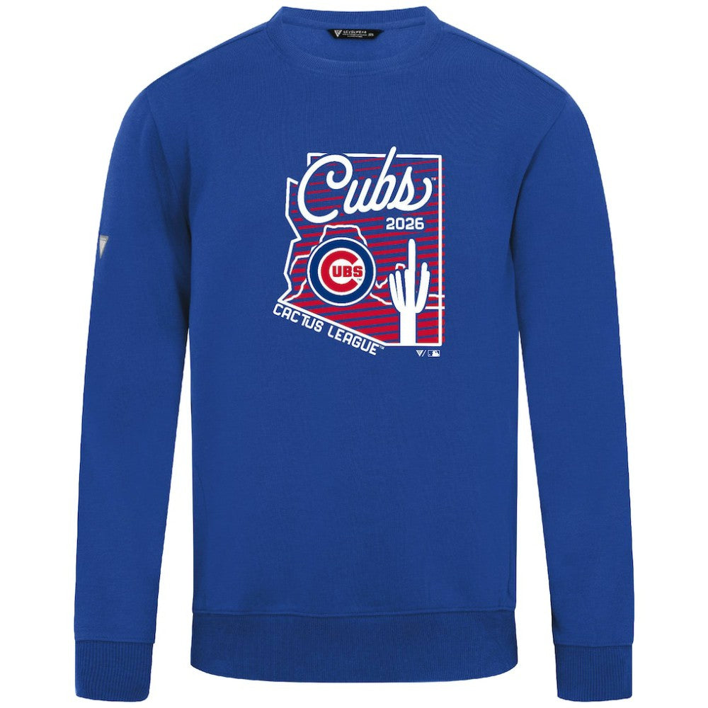 Chicago Cubs Levelwear Zane Sunrise Sweatshirt - MLB