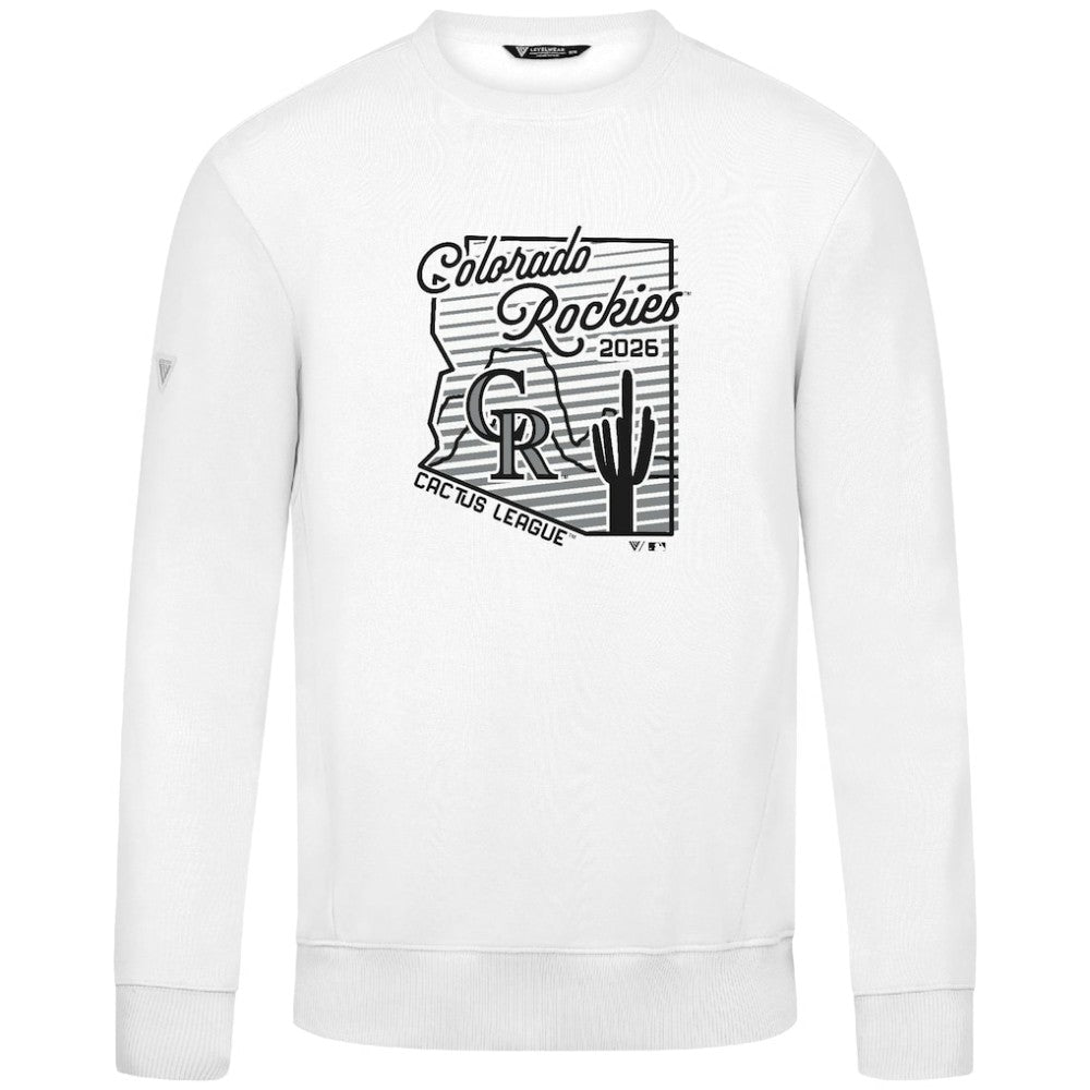 Colorado Rockies Levelwear Zane Sunrise Sweatshirt - MLB