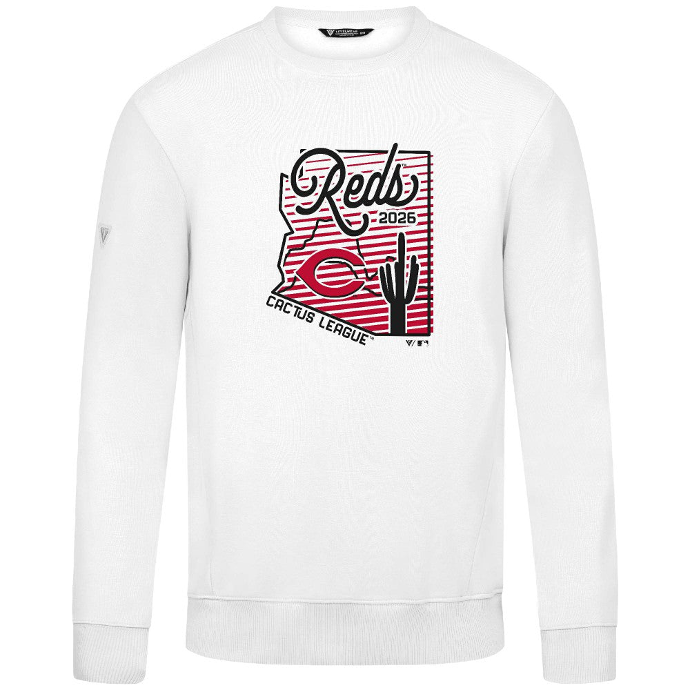 Cincinnati Reds Levelwear Zane Sunrise Sweatshirt - MLB