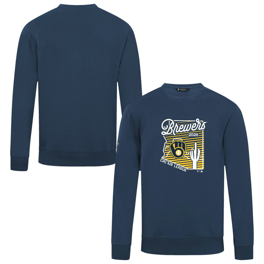 Milwaukee Brewers Levelwear Zane Sunrise Sweatshirt - MLB