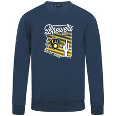 Milwaukee Brewers Levelwear Zane Sunrise Sweatshirt - MLB