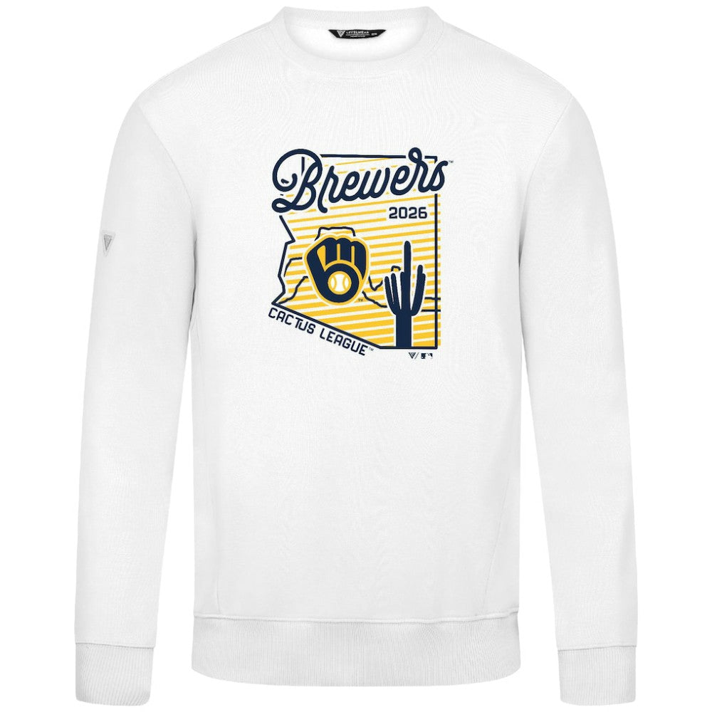 Milwaukee Brewers Levelwear Zane Sunrise Sweatshirt - MLB