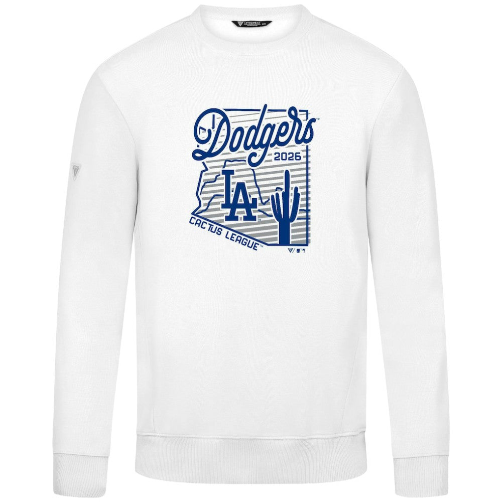 Los Angeles Dodgers Levelwear Zane Sunrise Sweatshirt - MLB