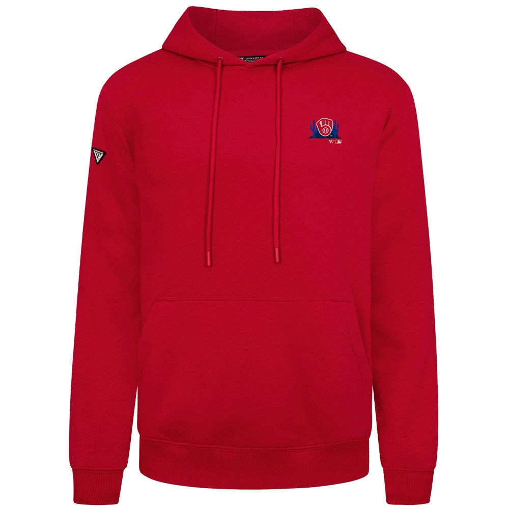 Milwaukee Brewers Levelwear Panoramic Podium Hoodie - MLB