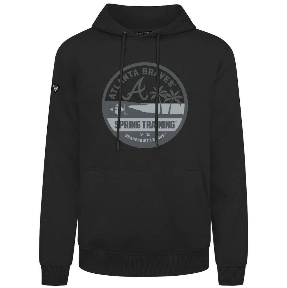 Atlanta Braves Levelwear Spring Badge Podium Hoodie - MLB