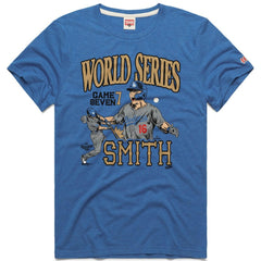 Will Smith Los Angeles Dodgers Homage Unisex 2026 Gold Collection Game Seven Tri-Blend T-Shirt - MLB