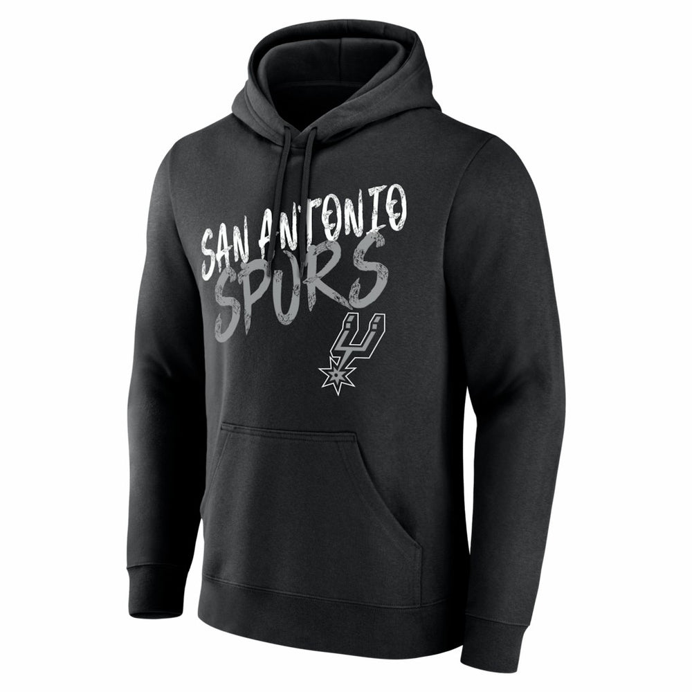 San Antonio Spurs Big & Tall Hustle Personalized Name & Number Hoodie Black - NBA