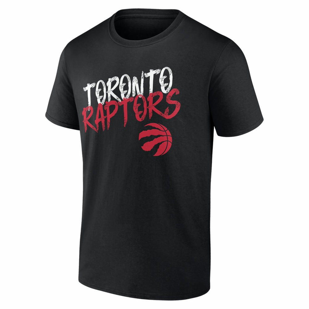 Toronto Raptors Big & Tall Hustle Personalized Name & Number T-Shirt Black - NBA