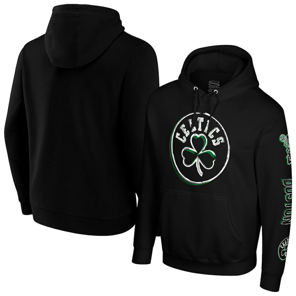 Boston Celtics Stadium Essentials Unisex Elementized Ride Hoodie Black - NBA