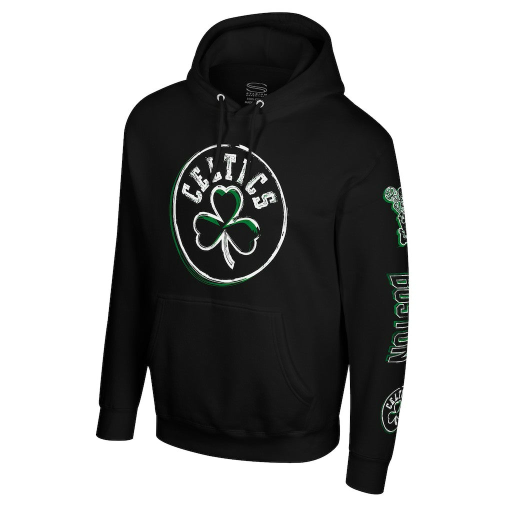 Boston Celtics Stadium Essentials Unisex Elementized Ride Hoodie Black - NBA