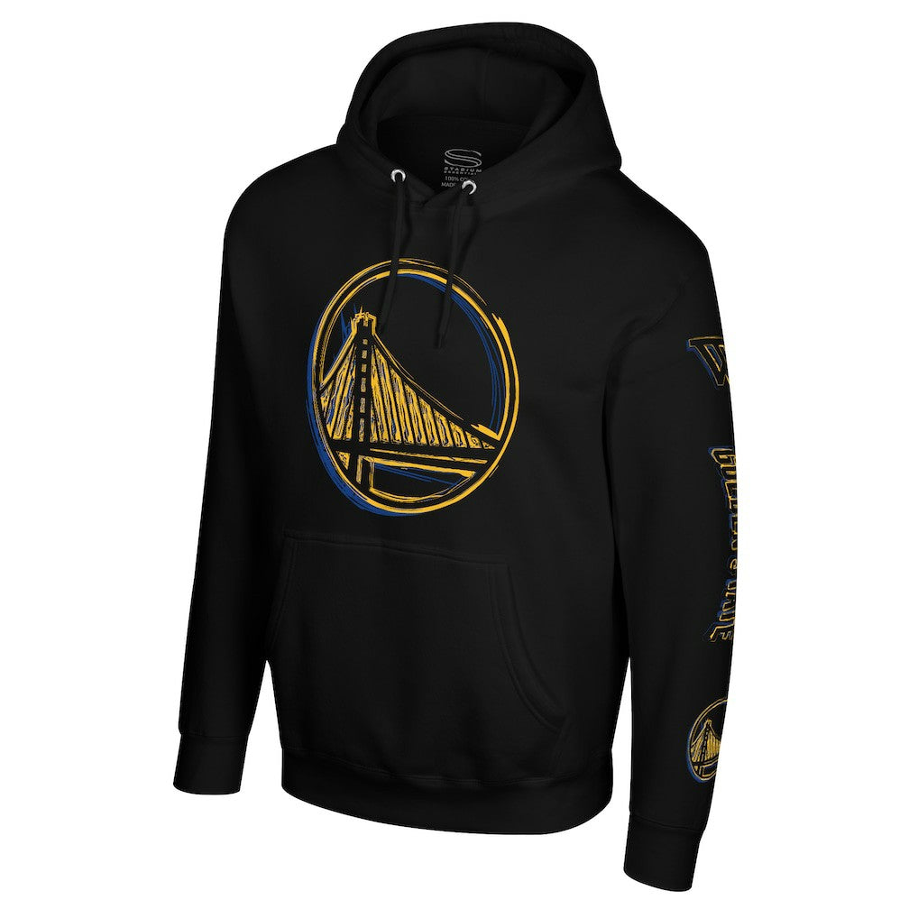 Golden State Warriors Stadium Essentials Unisex Elementized Ride Hoodie Black - NBA
