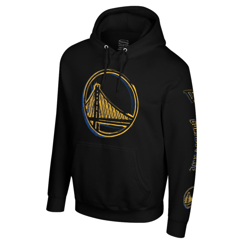 Golden State Warriors Stadium Essentials Unisex Elementized Ride Hoodie Black - NBA