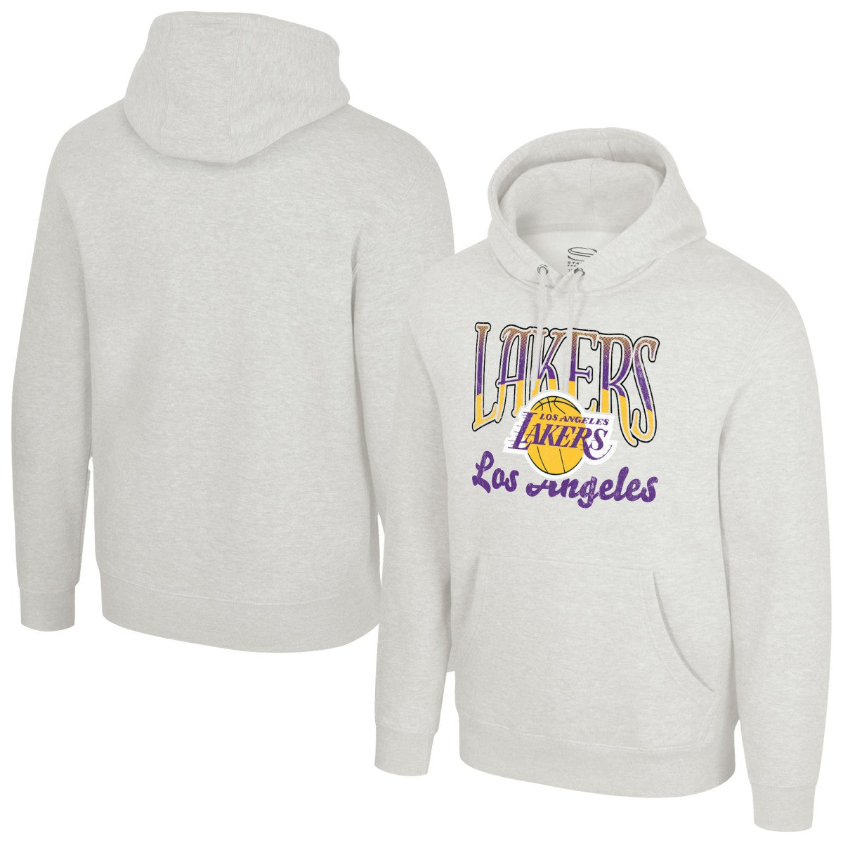 Los Angeles Lakers Stadium Essentials Unisex Sky High Hoodie Oatmeal - NBA