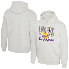 Los Angeles Lakers Stadium Essentials Unisex Sky High Hoodie Oatmeal - NBA