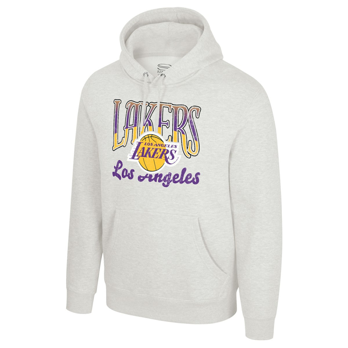 Los Angeles Lakers Stadium Essentials Unisex Sky High Hoodie Oatmeal - NBA