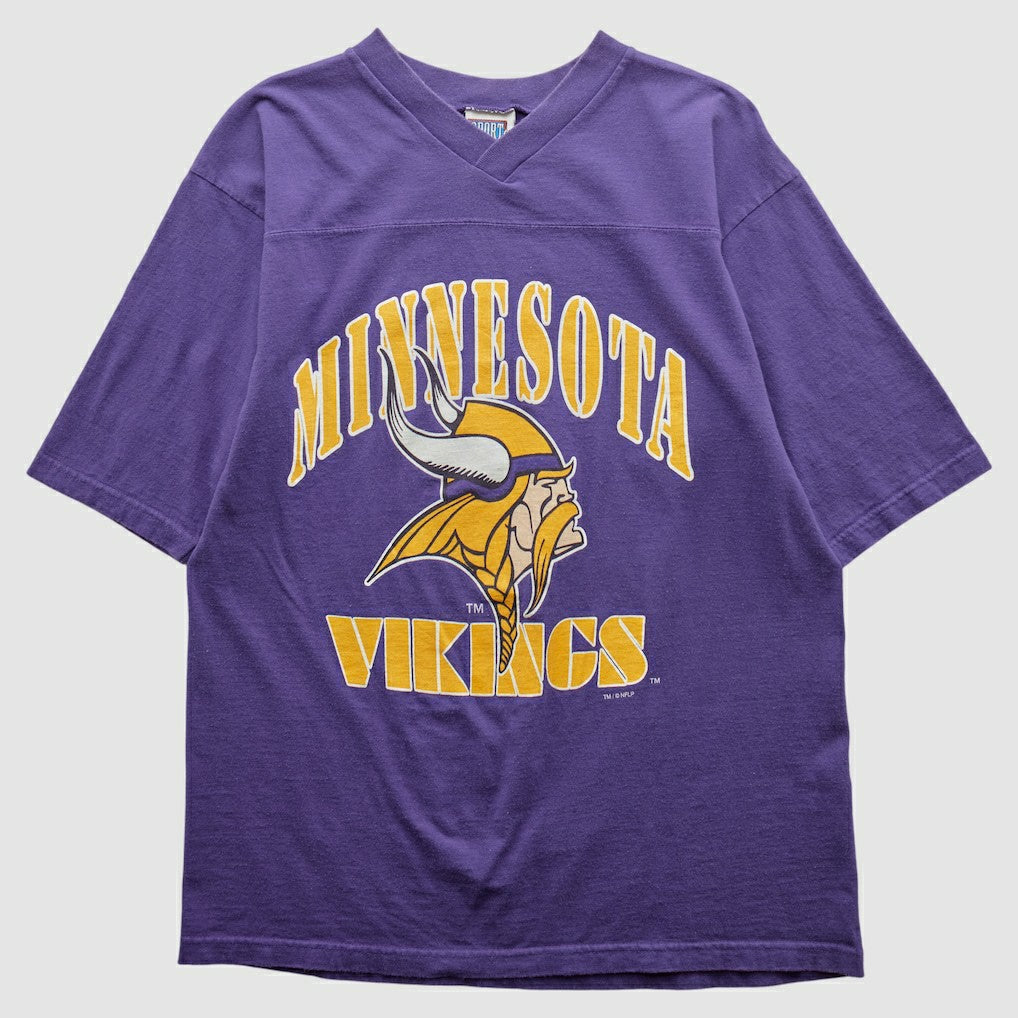 Minnesota Vikings Sport Attack 90s T-shirt Purple Vintage | Fanatics