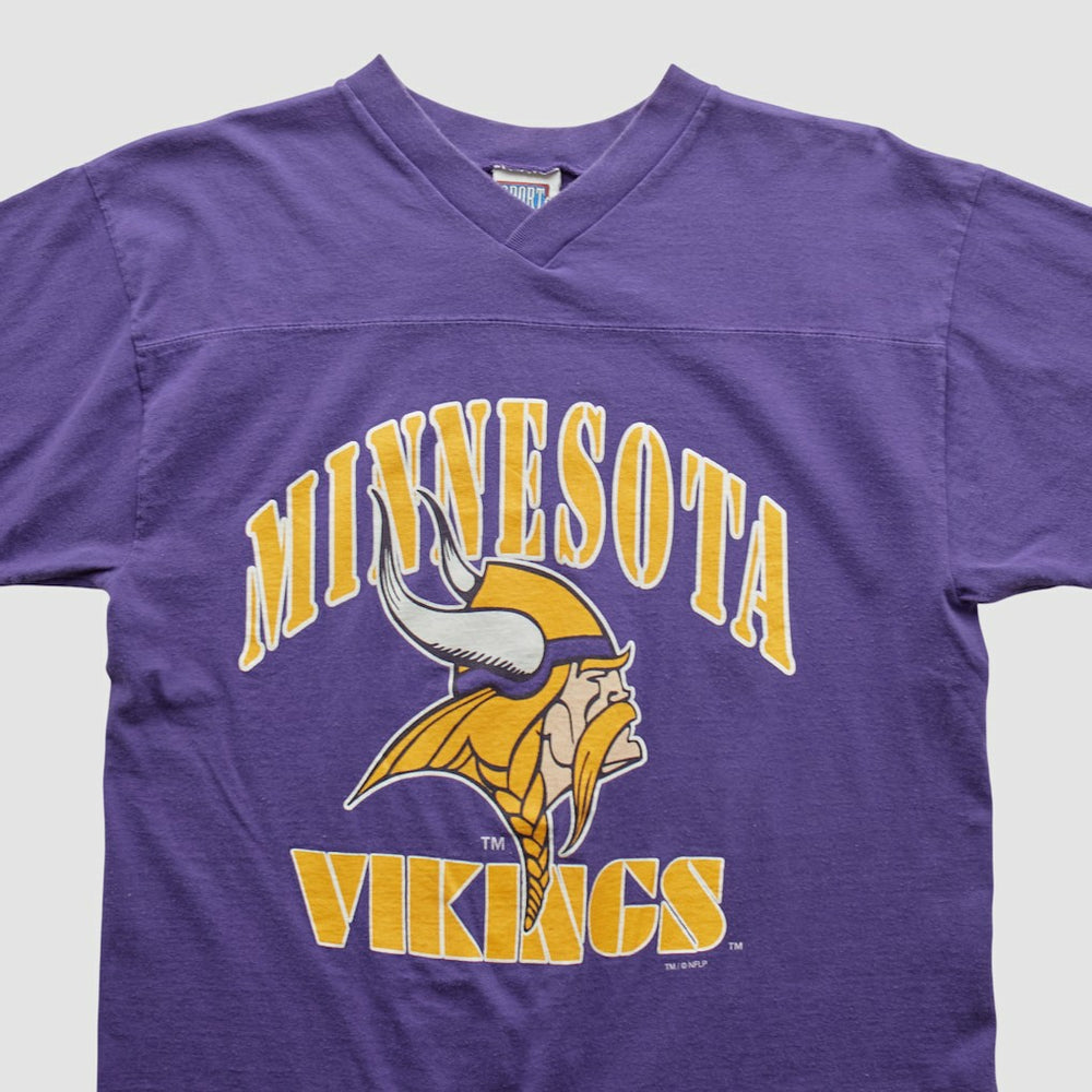 Minnesota Vikings Sport Attack 90s T-shirt Purple Vintage | Fanatics