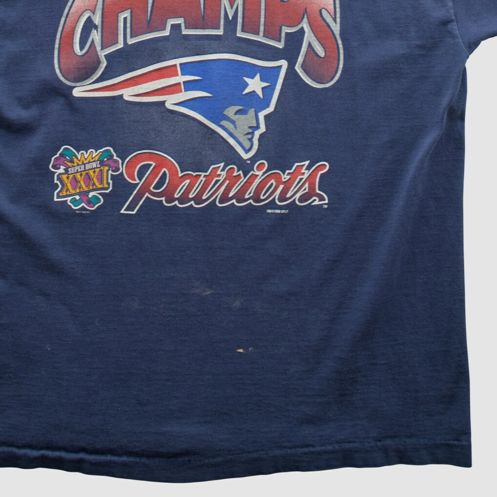 New England Patriots Pro Player 1996 T-shirt Navy Vintage | Fanatics