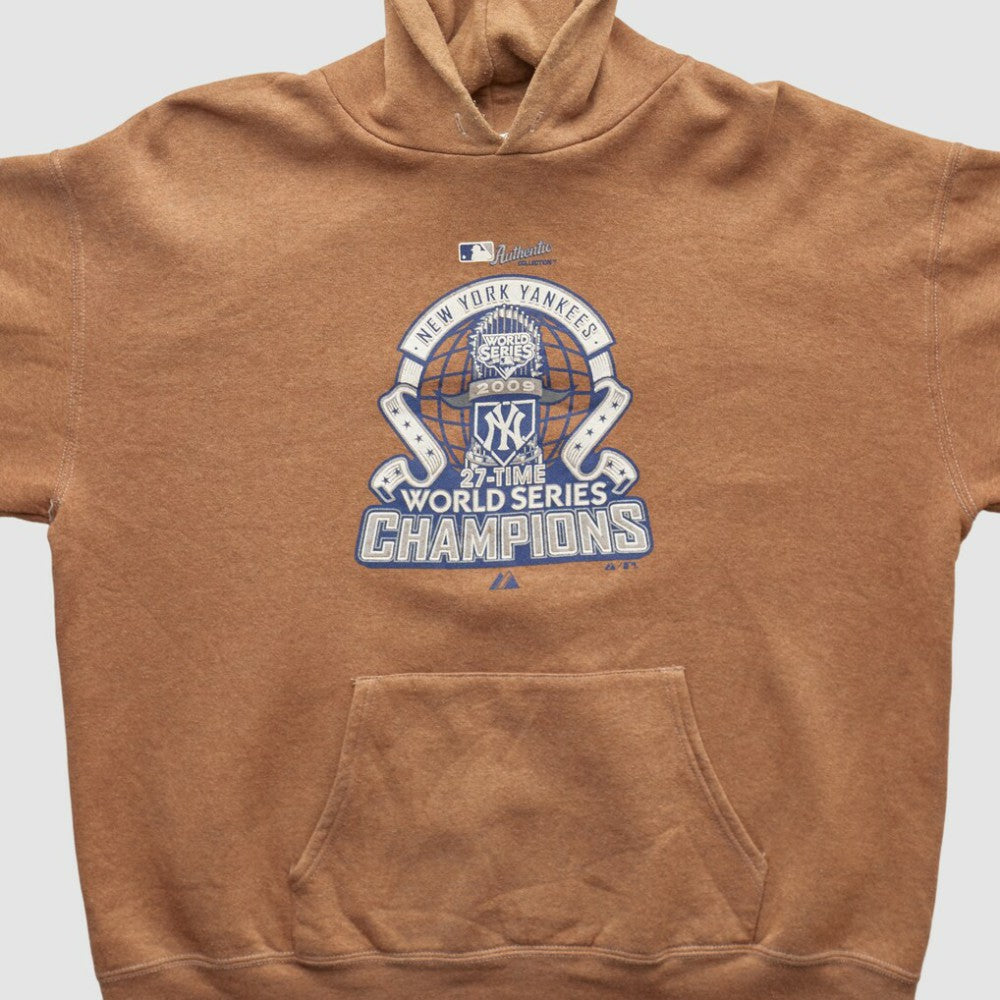 New York Yankees Majestic 2009 Hooded Pullover Sweatshirt - MLB
