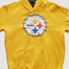 Pittsburgh Steelers NFL 2000s Hooded Pullover Sweatshirt Yellow Vintage | Fanatics