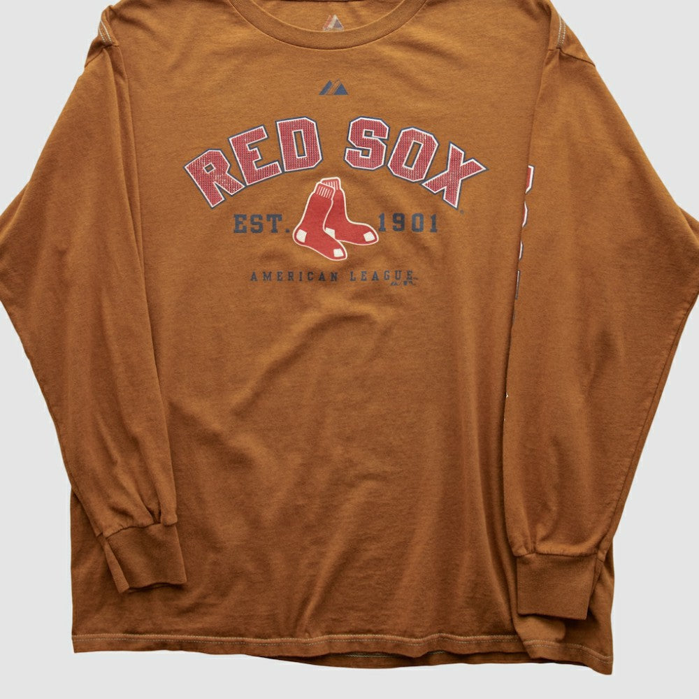 Boston Red Sox Majestic 2000s Long Sleeve T-shirt - MLB