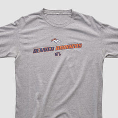 Denver Broncos 2000s Long Sleeve T-shirt Heather Gray Vintage | Fanatics