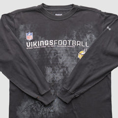 Minnesota Vikings Reebok 2000s Long Sleeve T-shirt Black Vintage | Fanatics