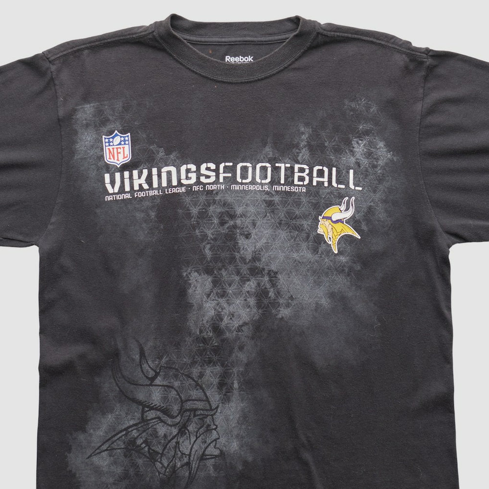 Minnesota Vikings Reebok 2000s Long Sleeve T-shirt Black Vintage | Fanatics
