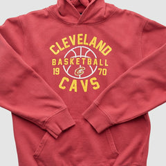 Cleveland Cavaliers NBA 2010s Hooded Pullover Sweatshirt Red Vintage - NBA