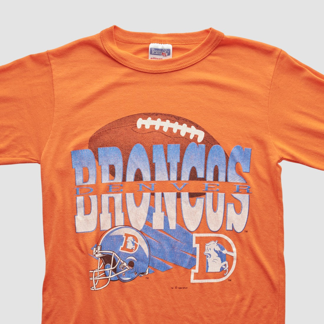 Denver Broncos NFL 90s Long Sleeve T-shirt Orange Vintage | Fanatics