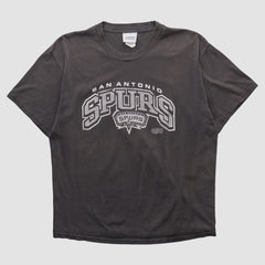 San Antonio Spurs CSA 2000s T-shirt Black Vintage - NBA