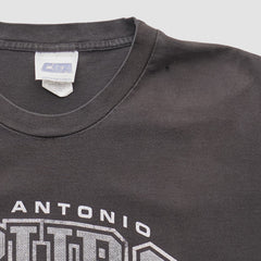 San Antonio Spurs CSA 2000s T-shirt Black Vintage - NBA