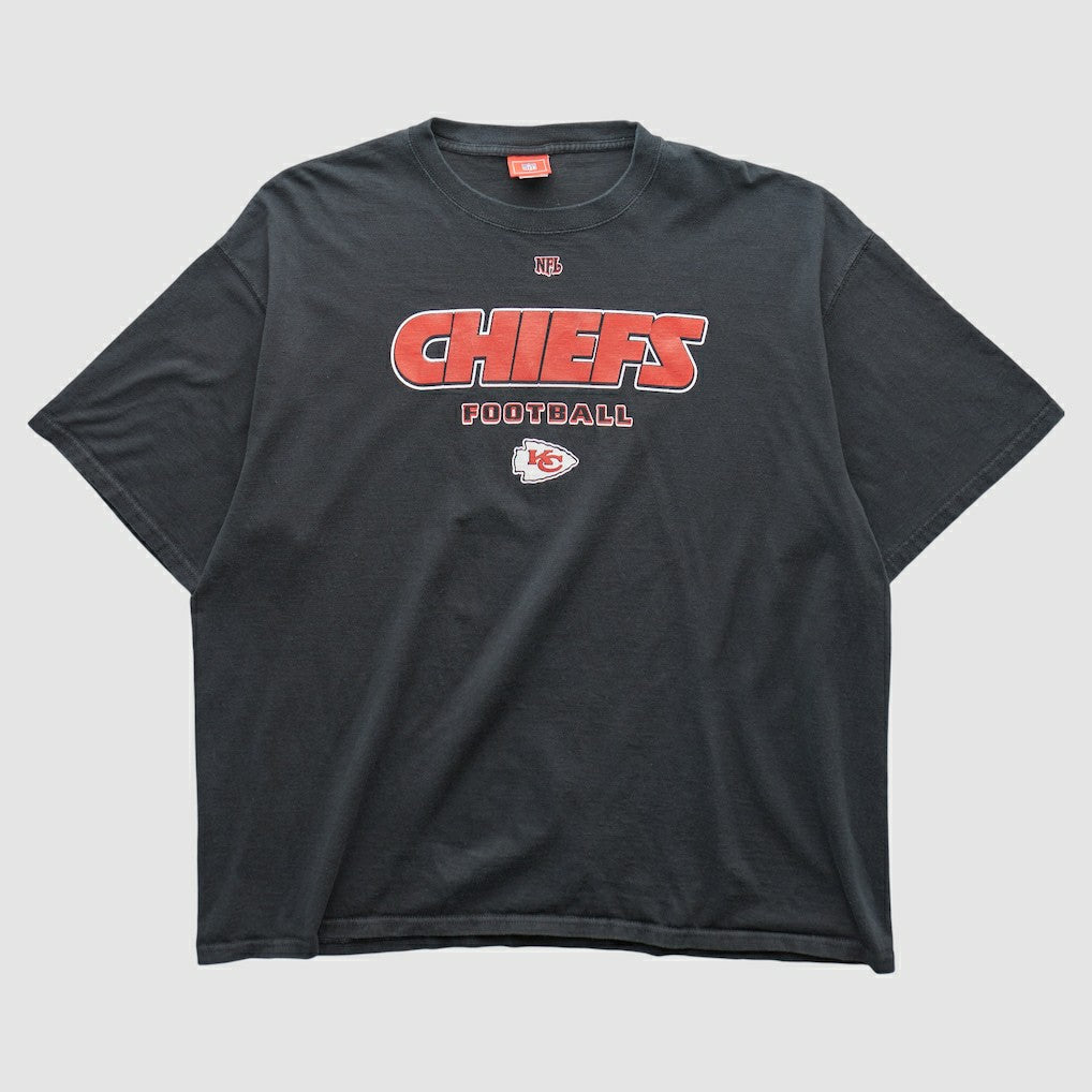 Kansas City Chiefs NFL 2000s T-shirt Black Vintage | Fanatics