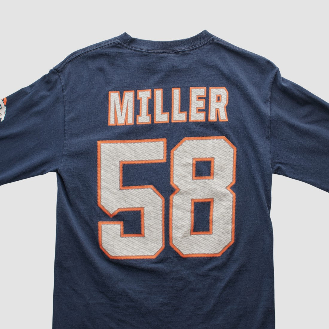 Denver Broncos NFL 2010s Long Sleeve T-shirt Navy Vintage | Fanatics