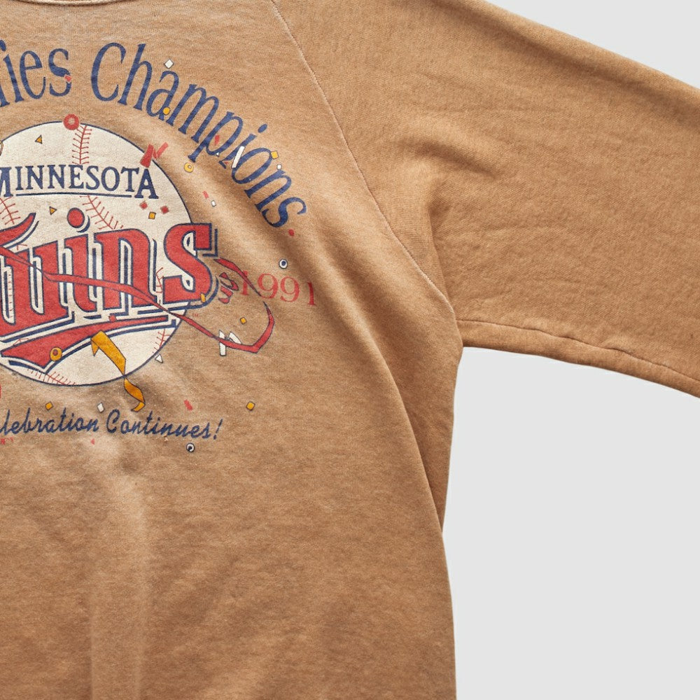 Minnesota Twins 1991 Pullover Sweatshirt - MLB