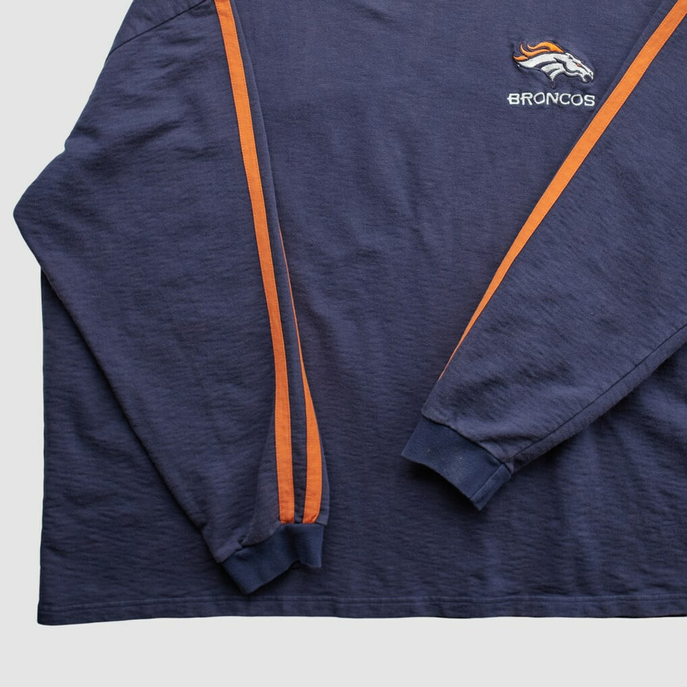 Denver Broncos NFL 2000s Pullover Sweatshirt Navy Vintage | Fanatics