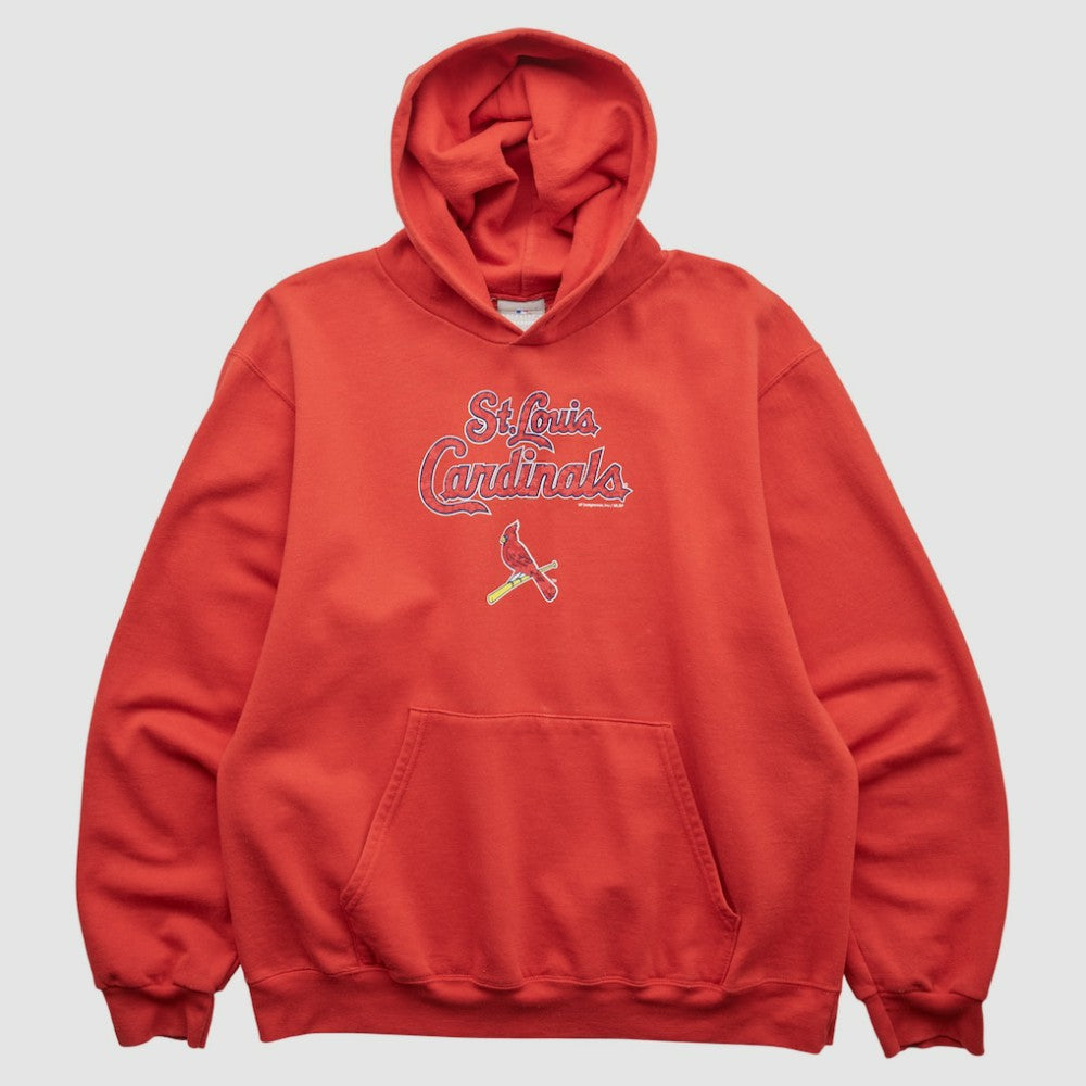 St. Louis Cardinals Genuine Merchandise 2000s Hooded Pullover Sweatshirt - MLB