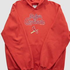 St. Louis Cardinals Genuine Merchandise 2000s Hooded Pullover Sweatshirt - MLB