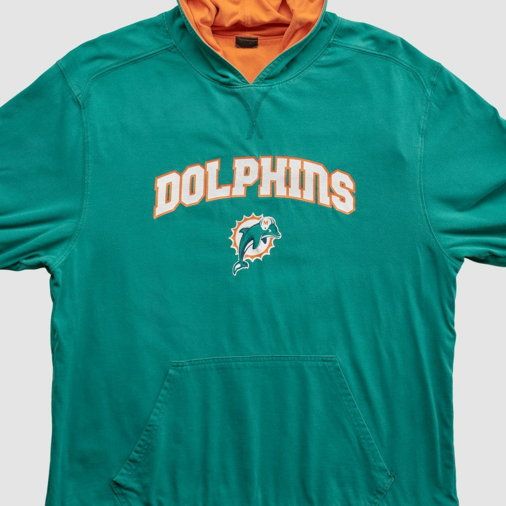 Miami Dolphins 2010s Hooded Pullover Sweatshirt Teal Vintage | Fanatics