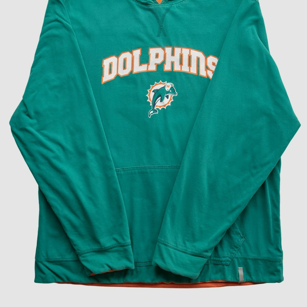 Miami Dolphins 2010s Hooded Pullover Sweatshirt Teal Vintage | Fanatics
