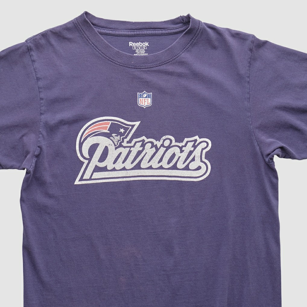 New England Patriots Reebok 2000s T-shirt Purple Vintage | Fanatics